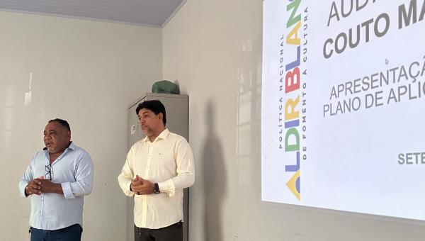Audiência Pública discute aplicação da Lei Aldir Blanc em Couto Magalhães