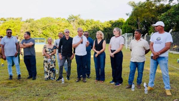 Couto Magalhães vive dia de inauguração, início de obra de creche e recebimento de máquinas