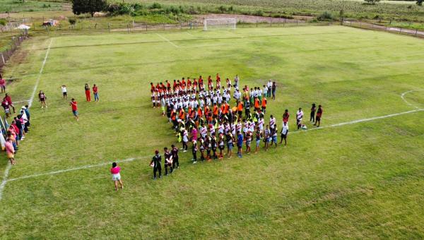 Prefeitura de Couto Magalhães inicia o XVI Campeonato Municipal de Futebol Masculino com apresentação dos times