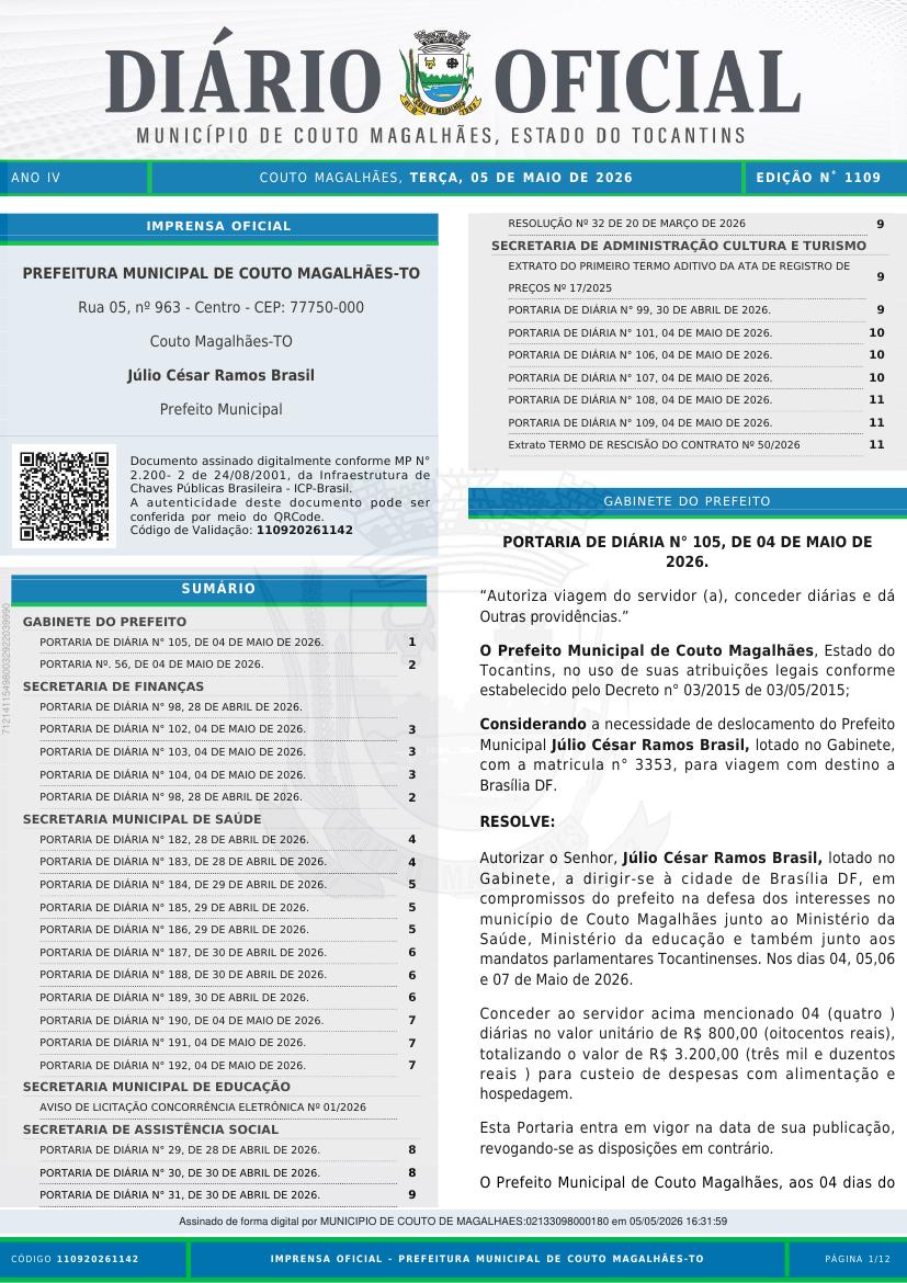Capa da edição
