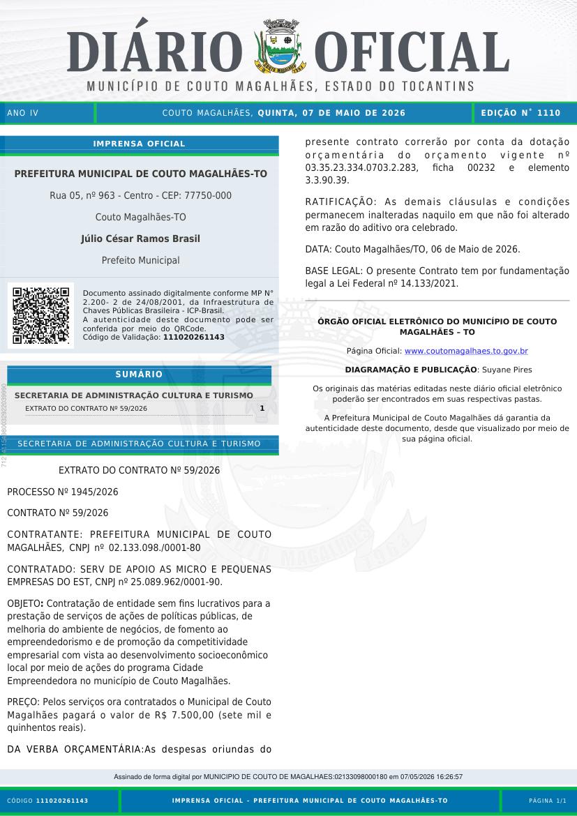 Capa da edição