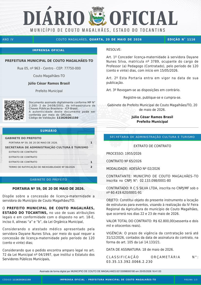 Capa da edição