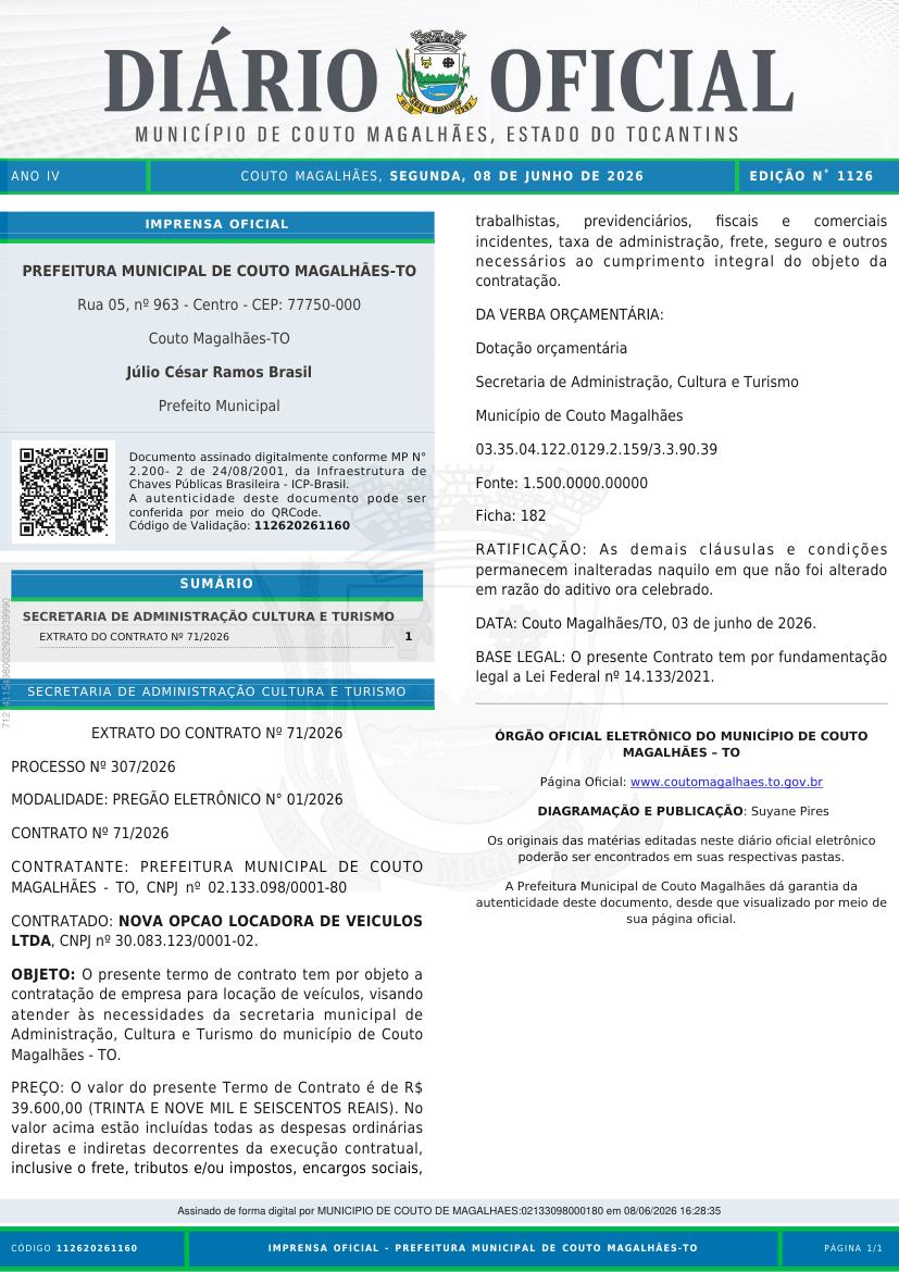 Capa da edição