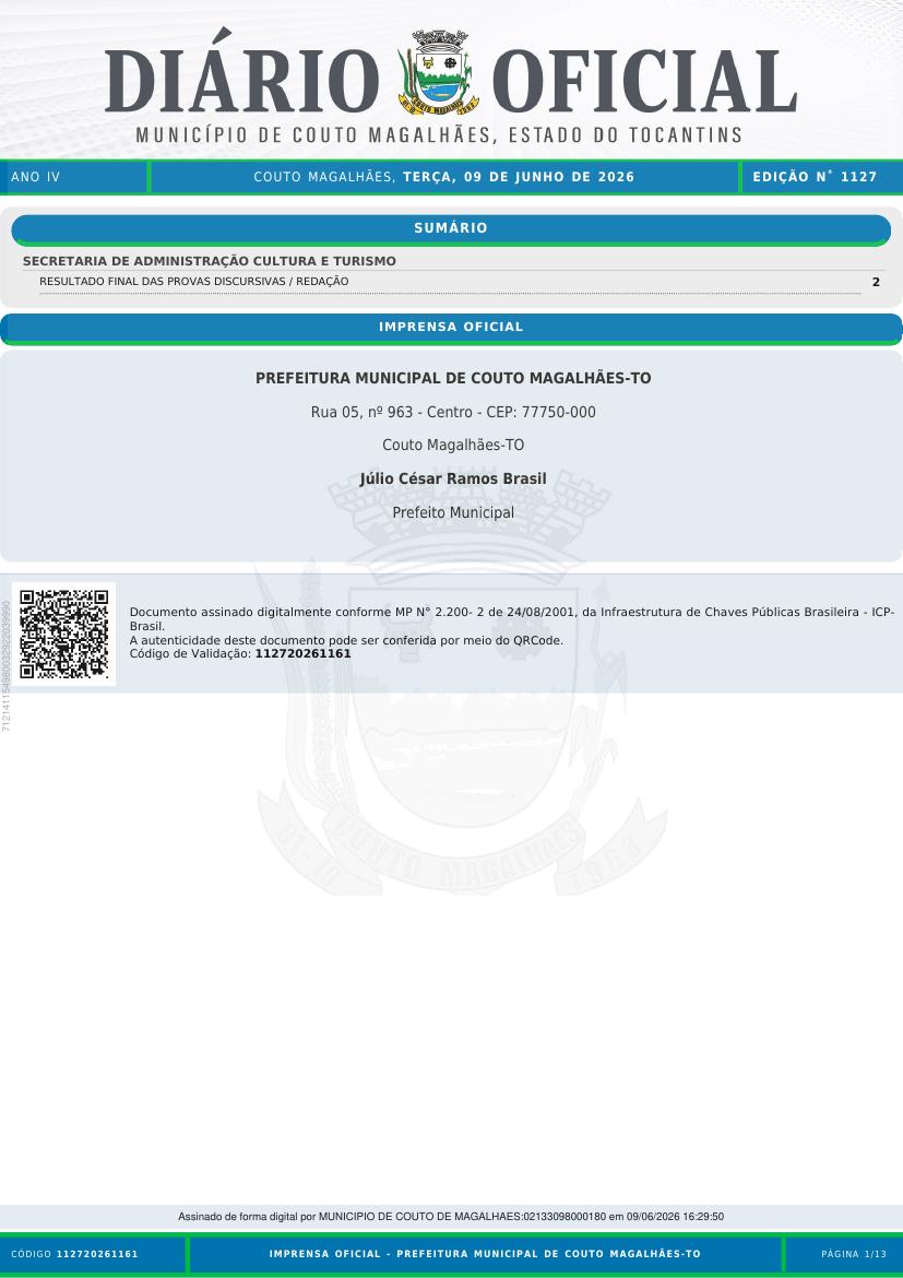 Capa da edição