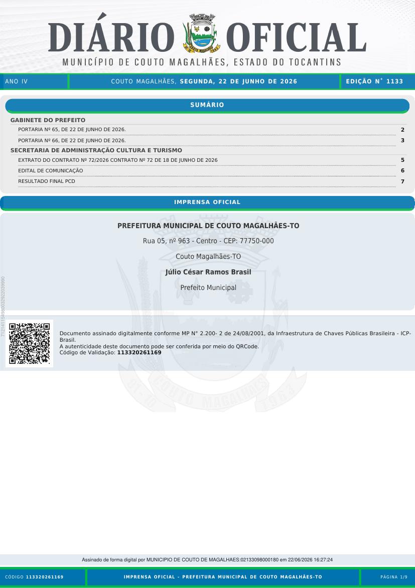 Capa da edição