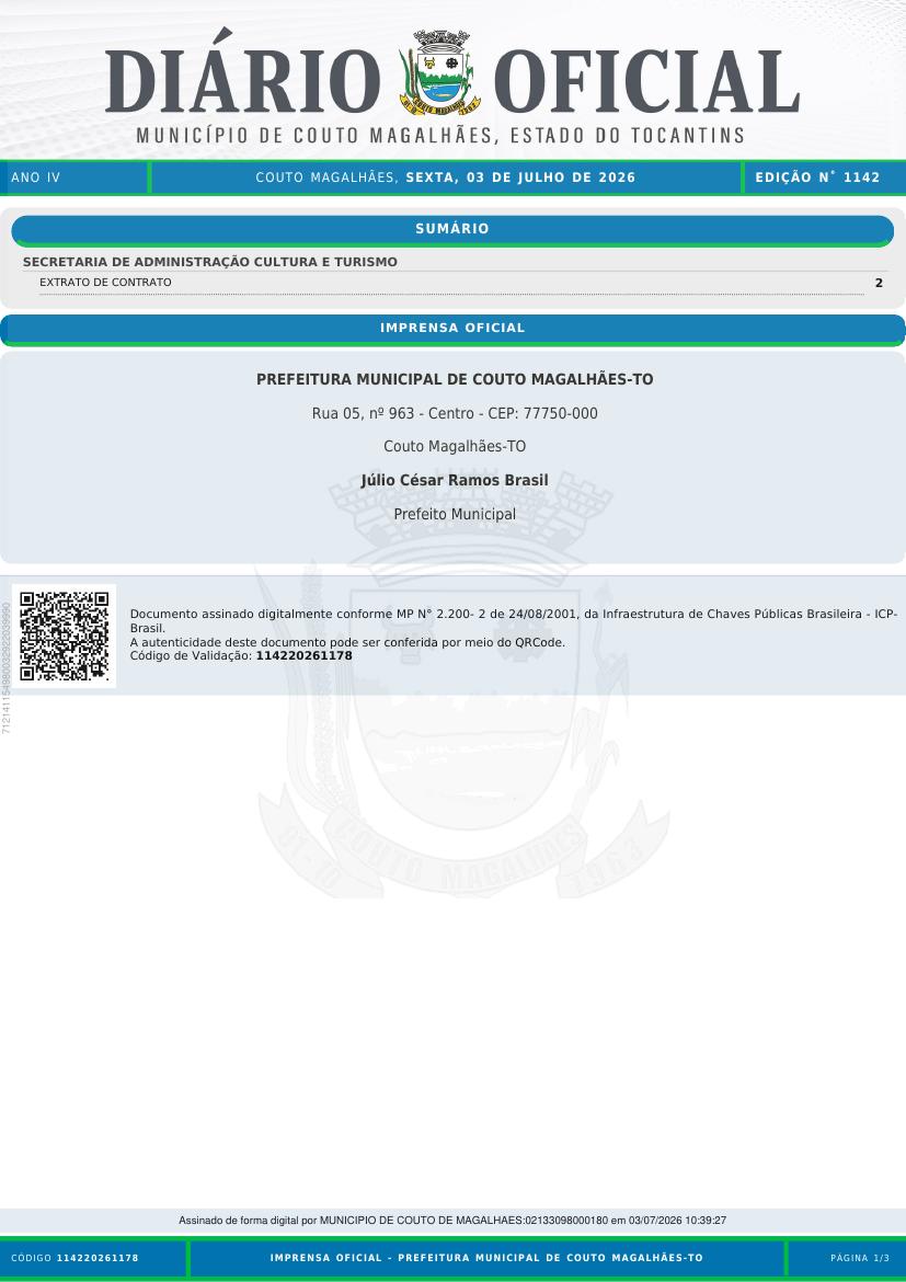 Capa da edição