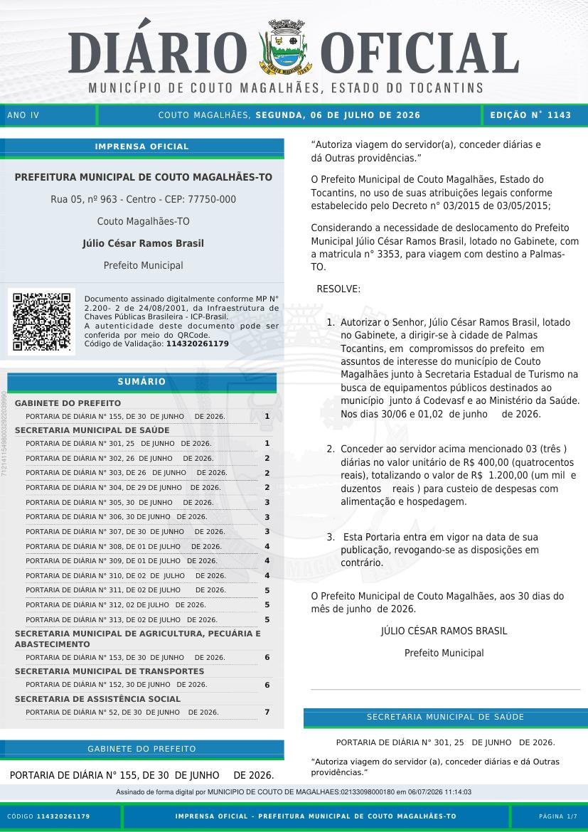 Capa da edição