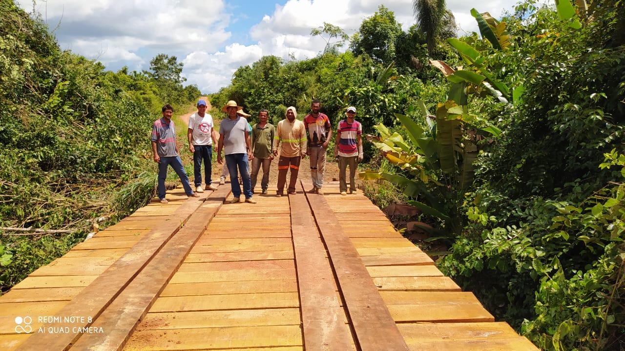 Ponte do Assentamento PA 700 é reformada e entregue à população
