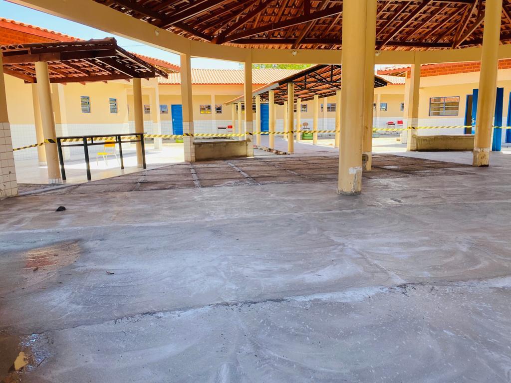 Escolas Municipais recebem obras de reforma em Couto Magalhães