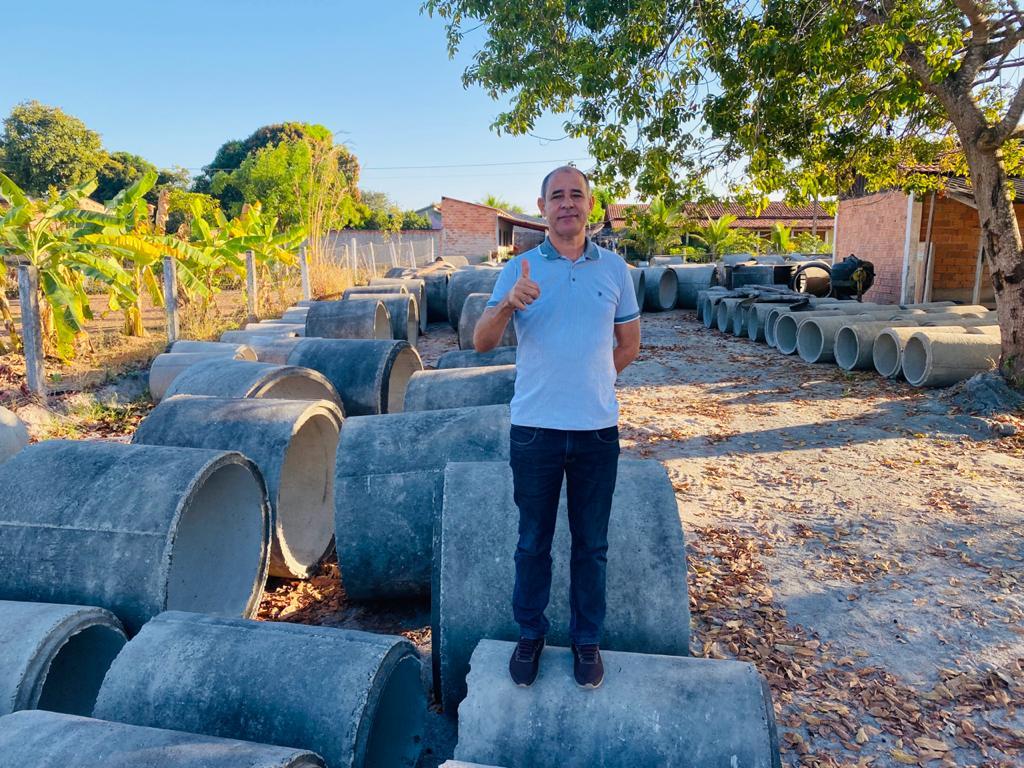 Fabricação própria de manilhas reduz custos em infraestrutura em Couto Magalhães
