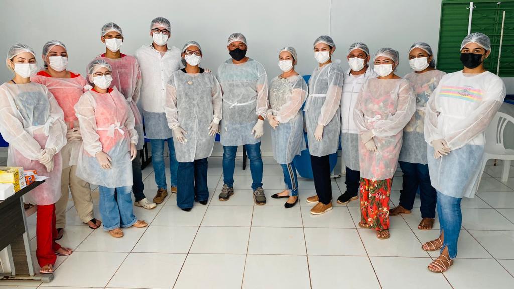 Profissionais da Saúde participam de capacitação em Couto Magalhães