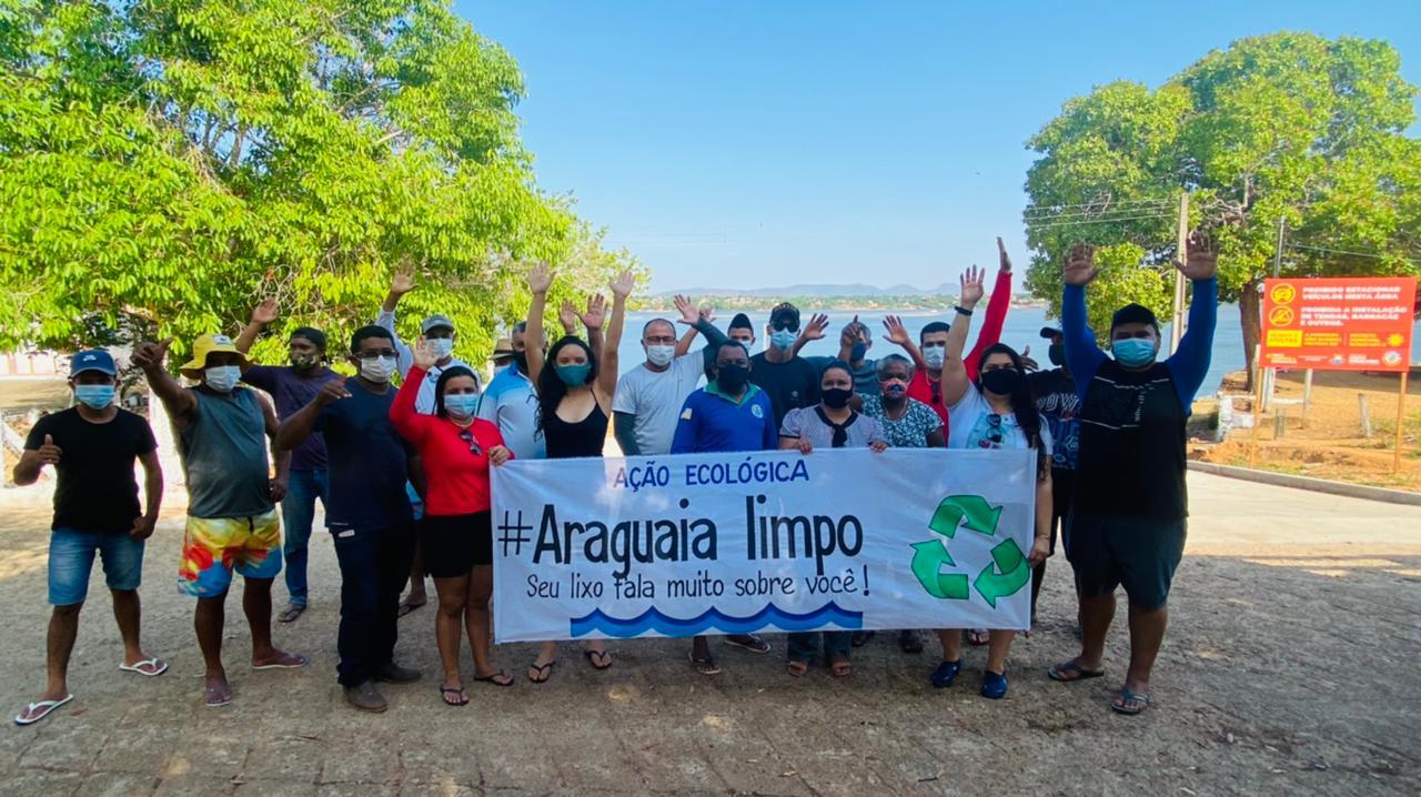 5ª Ação Ecológica “Araguaia Limpo” leva mensagem de conscientização para população de Couto Magalhães