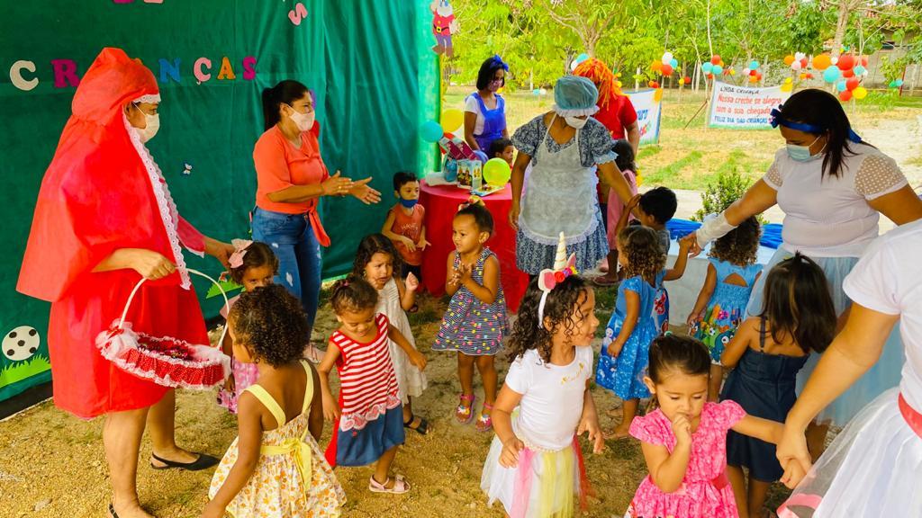 Prefeitura de Couto Magalhães e Secretaria Municipal de Educação realizam atividade comemorativas do dia das crianças nas Escolas