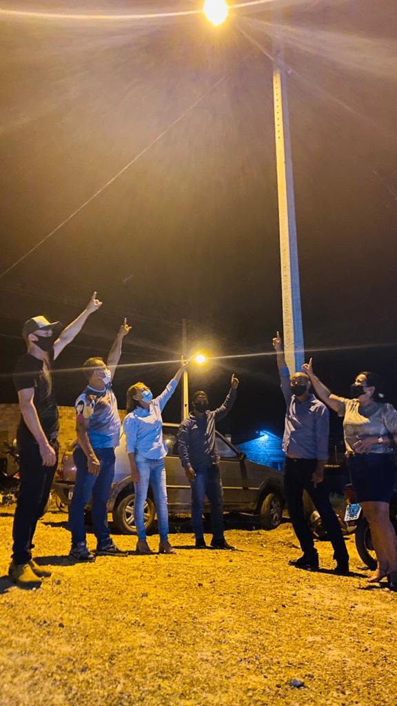Prefeitura de Couto Magalhães inaugura Iluminação Pública no Setor Morada Nova