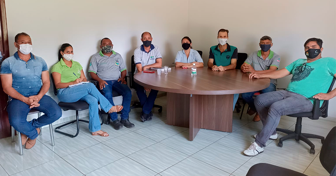 Em reunião, Prefeitura de Couto Magalhães e Ruraltins discutem ações para 2022 na agricultura do município.