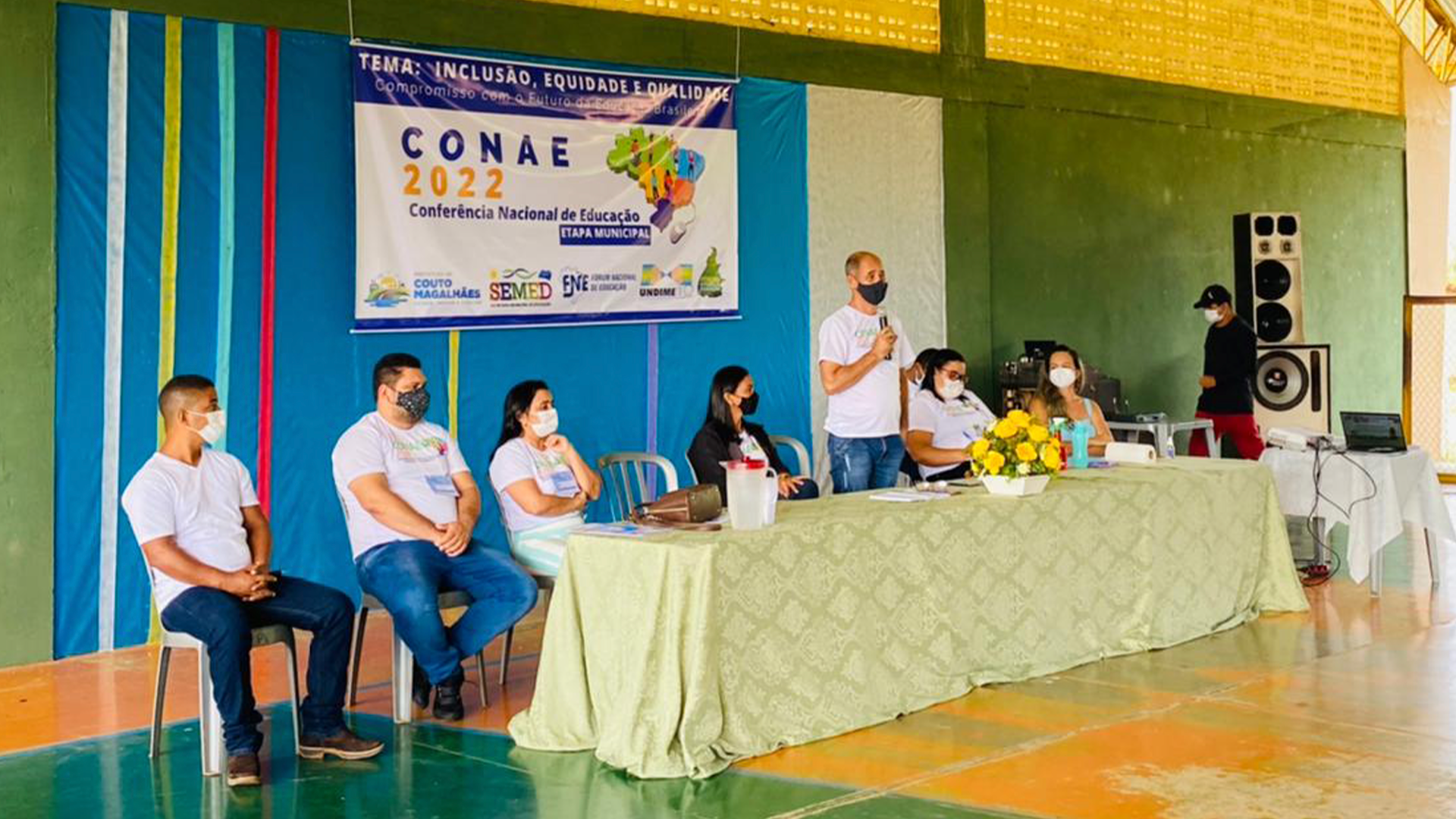 Etapa municipal da Conferência Nacional de Educação ocorre em Couto Magalhães

