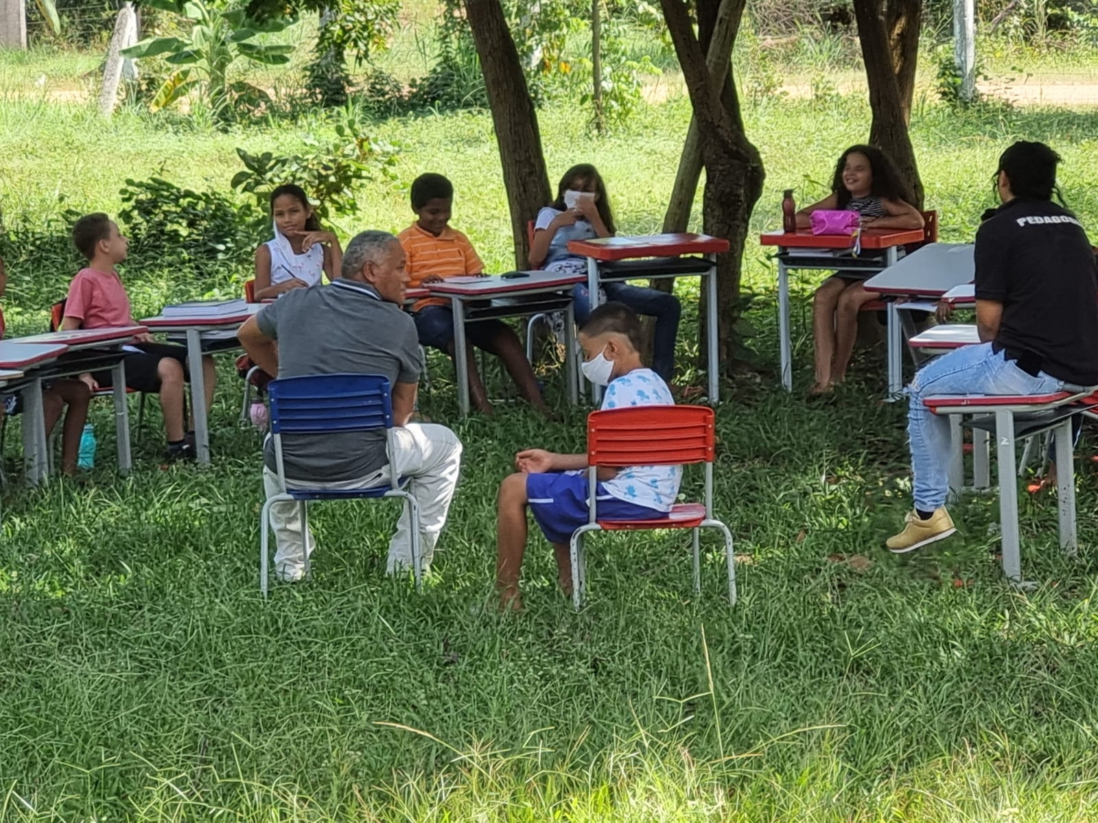 Projeto de leitura e escrita é realizado pela Secretaria de Educação de Couto Magalhães