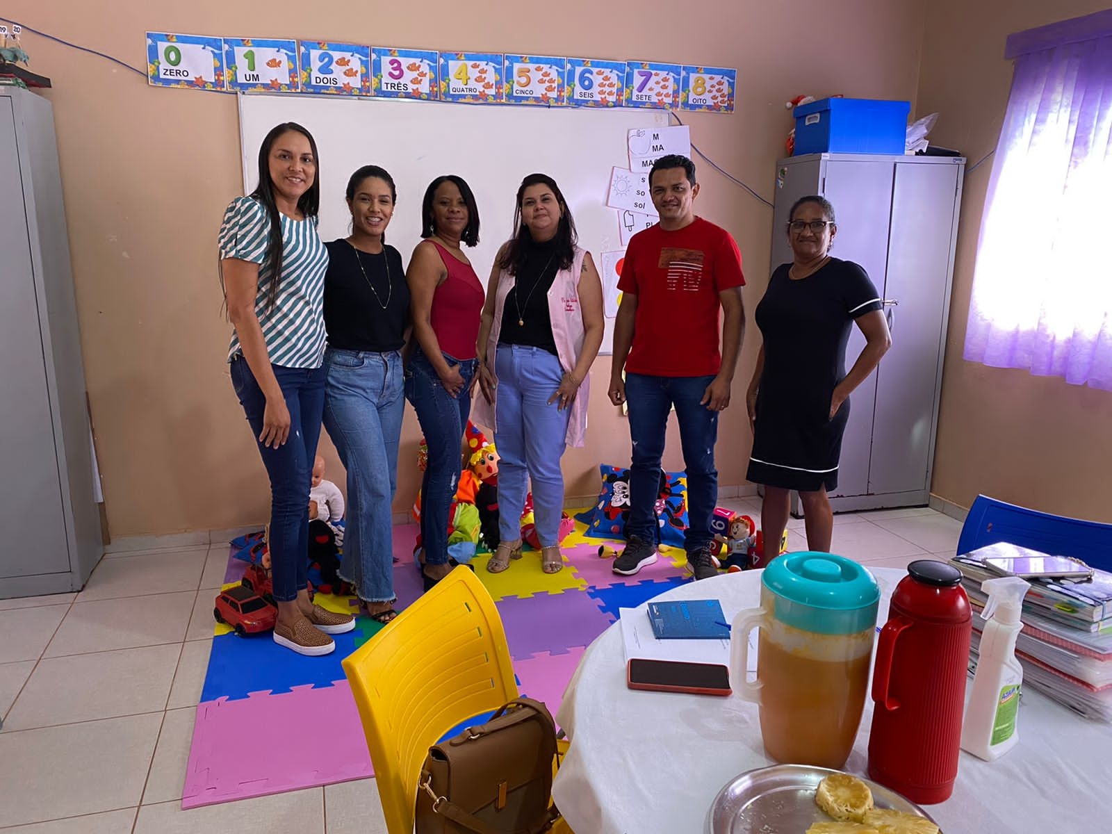 Couto Magalhães recebe visita de equipe de Araguacema-TO para conhecer o trabalho desenvolvido na Escola Cordulina Costa Rêgo