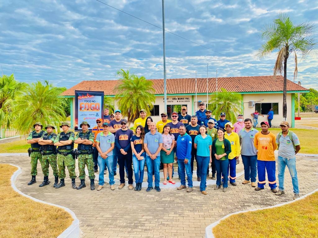 Projeto Foco no Fogo chega a Couto Magalhães para orientar sobre prevenção de queimadas ilegais