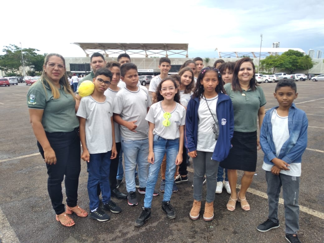 Alunos coutoenses classificados para 2° fase da OBMEP participam de Feira de Empreendedorismo em Palmas 
