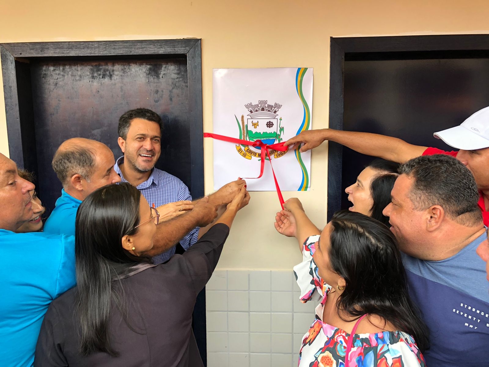Nova Escola Portal do Conhecimento é inaugurada durante festividades de 59 anos de Couto Magalhães
