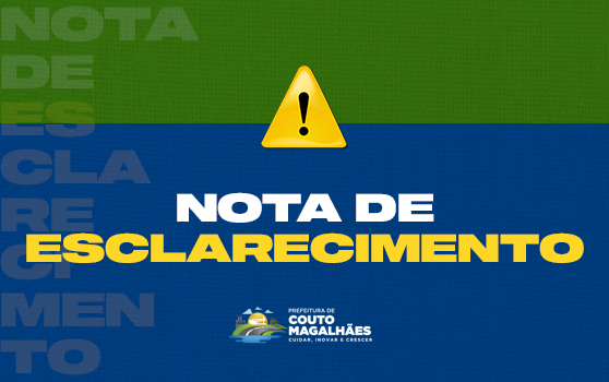 NOTA DE ESCLARECIMENTO