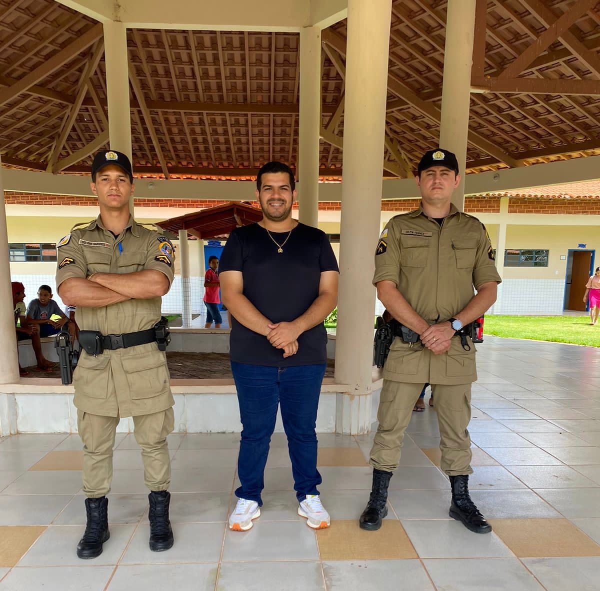 Couto Magalhães firma parceria com a Polícia Militar para aumentar a segurança nas escolas
