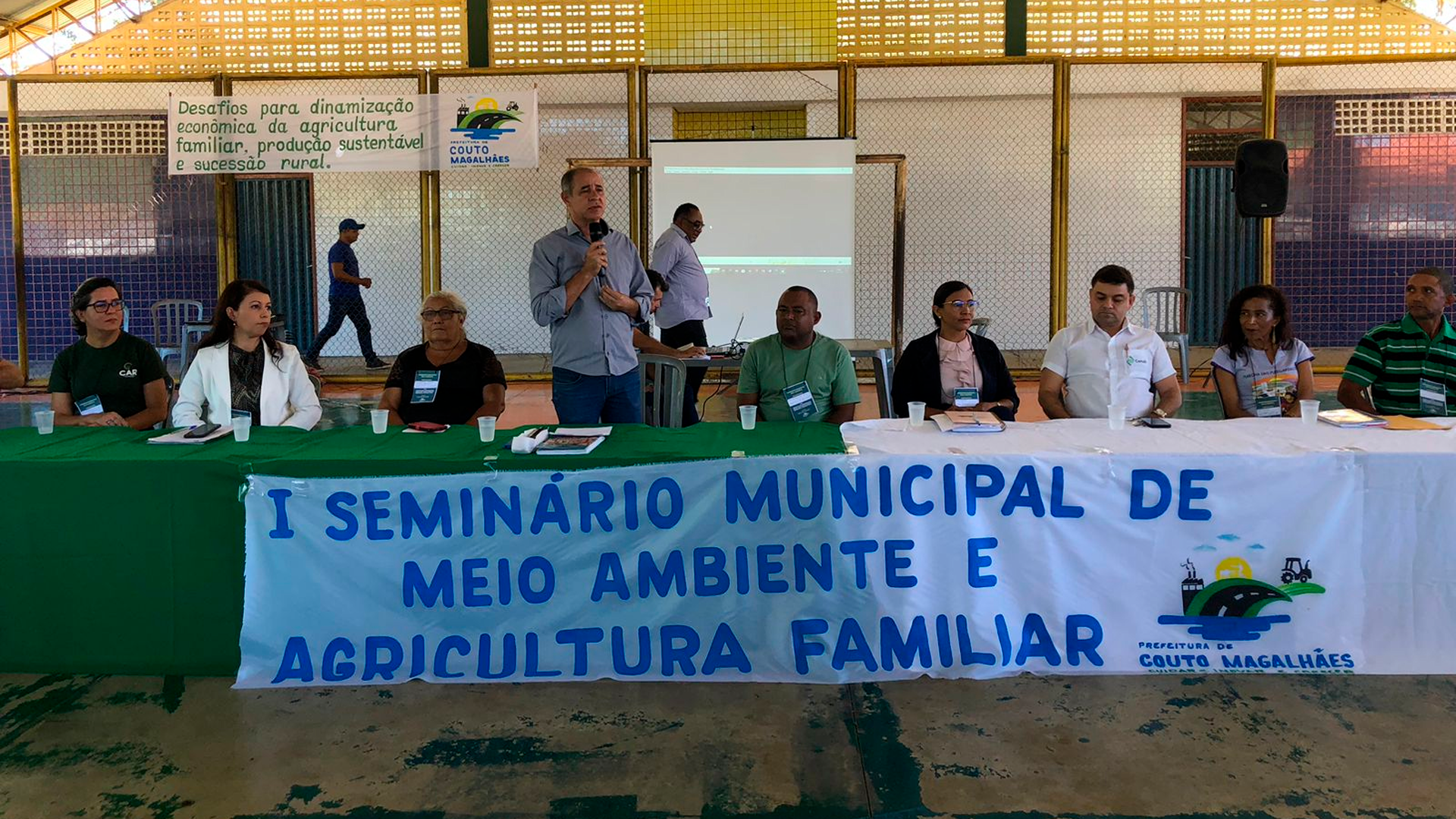 I Seminário Municipal de Meio Ambiente e Agricultura Familiar acontece em Couto Magalhães