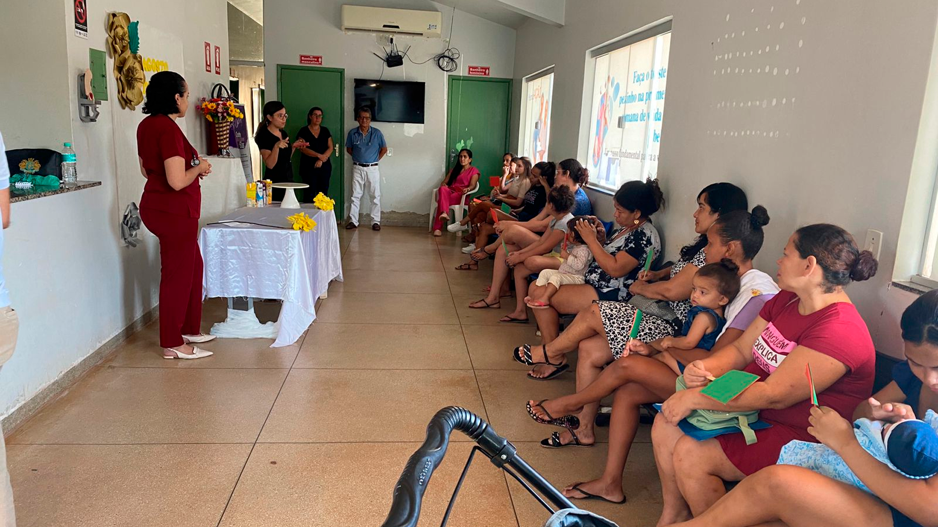 Prefeitura de Couto Magalhães celebra o "Agosto Dourado" em defesa do aleitamento materno
