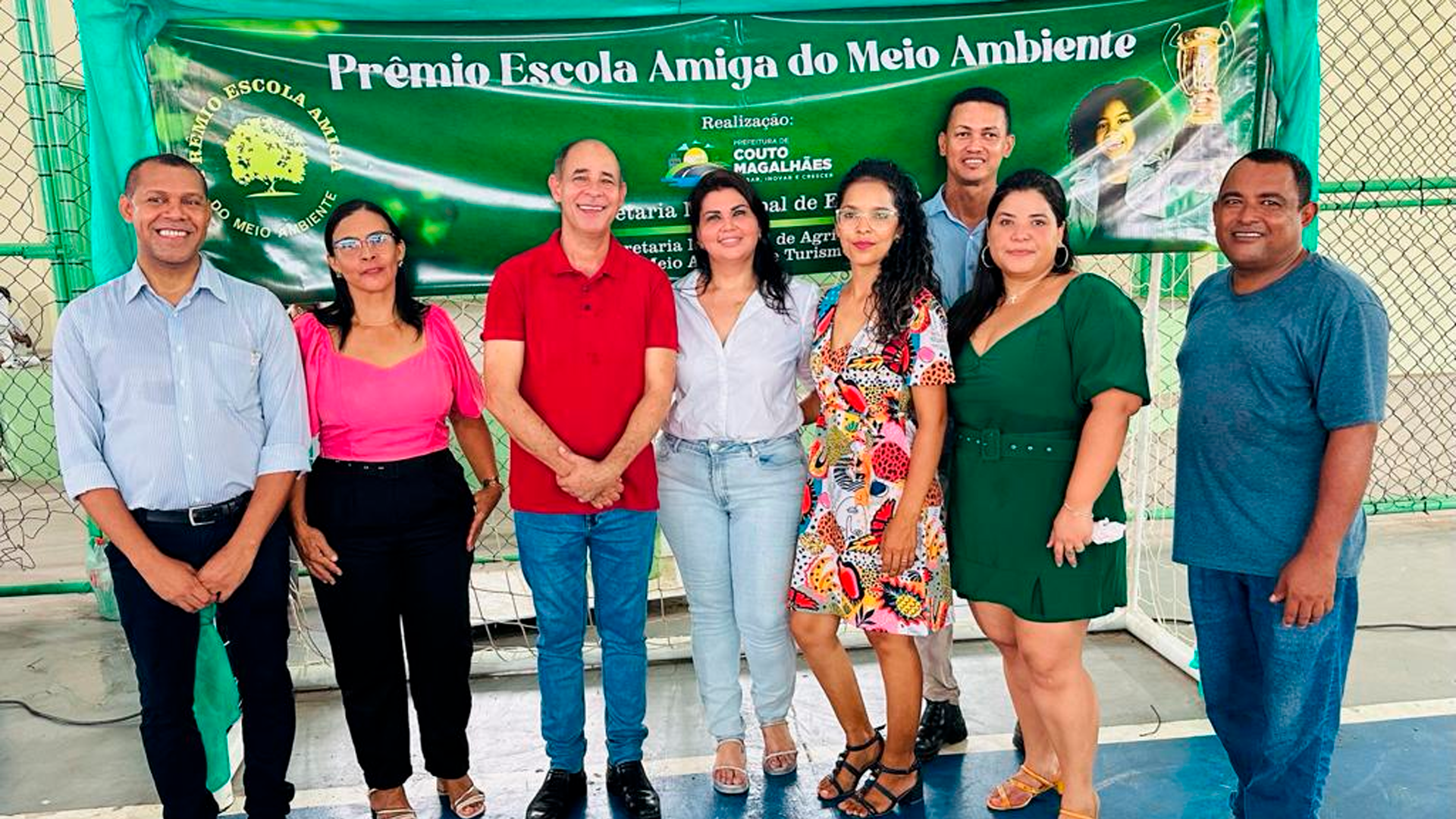 Cerimônia de Premiação do Projeto Escola Amiga do Meio Ambiente é realizada em Couto Magalhães

