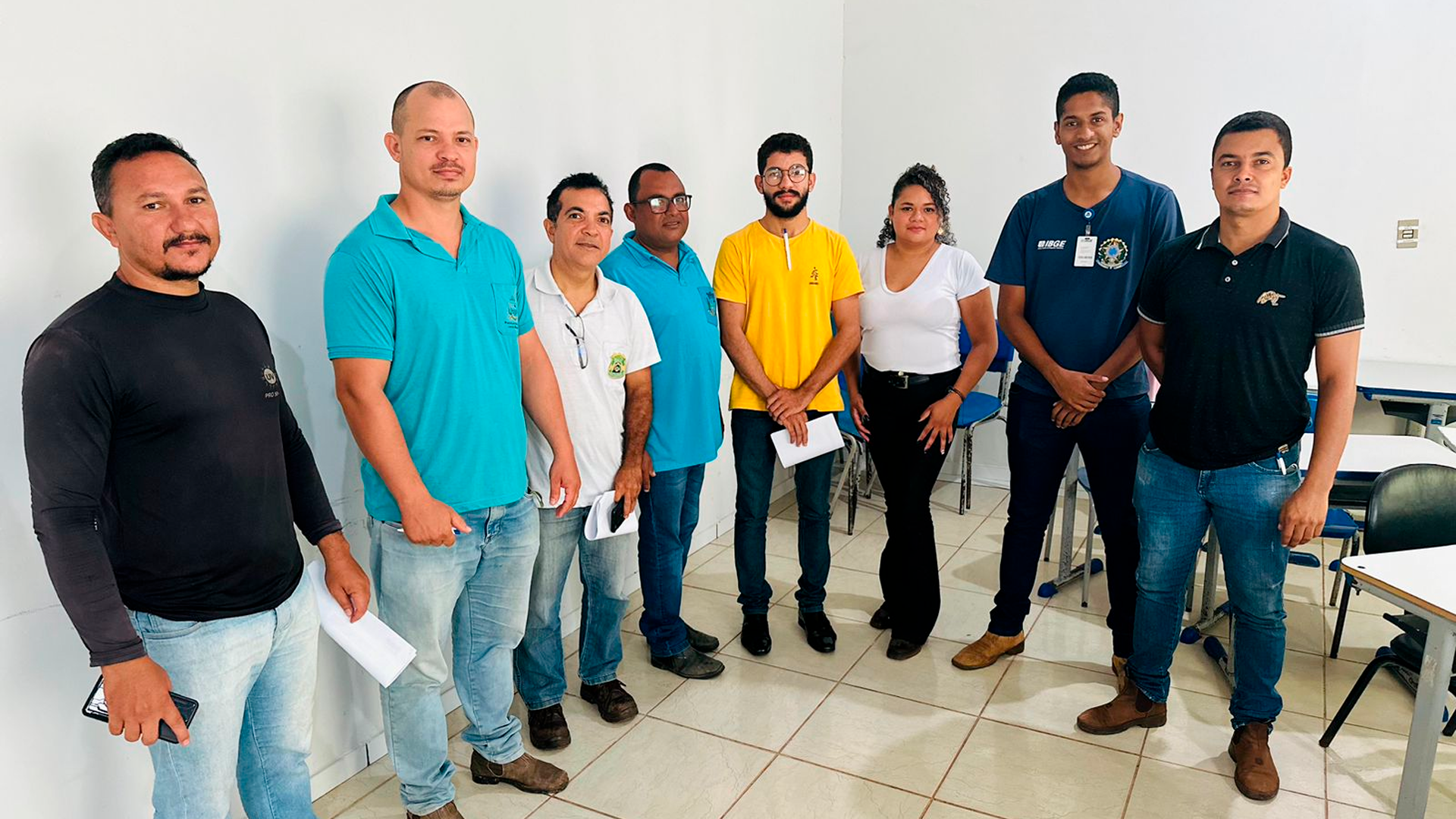 Servidores da Agricultura de Couto participam de reunião com Adapec, Ruraltins e IBGE
