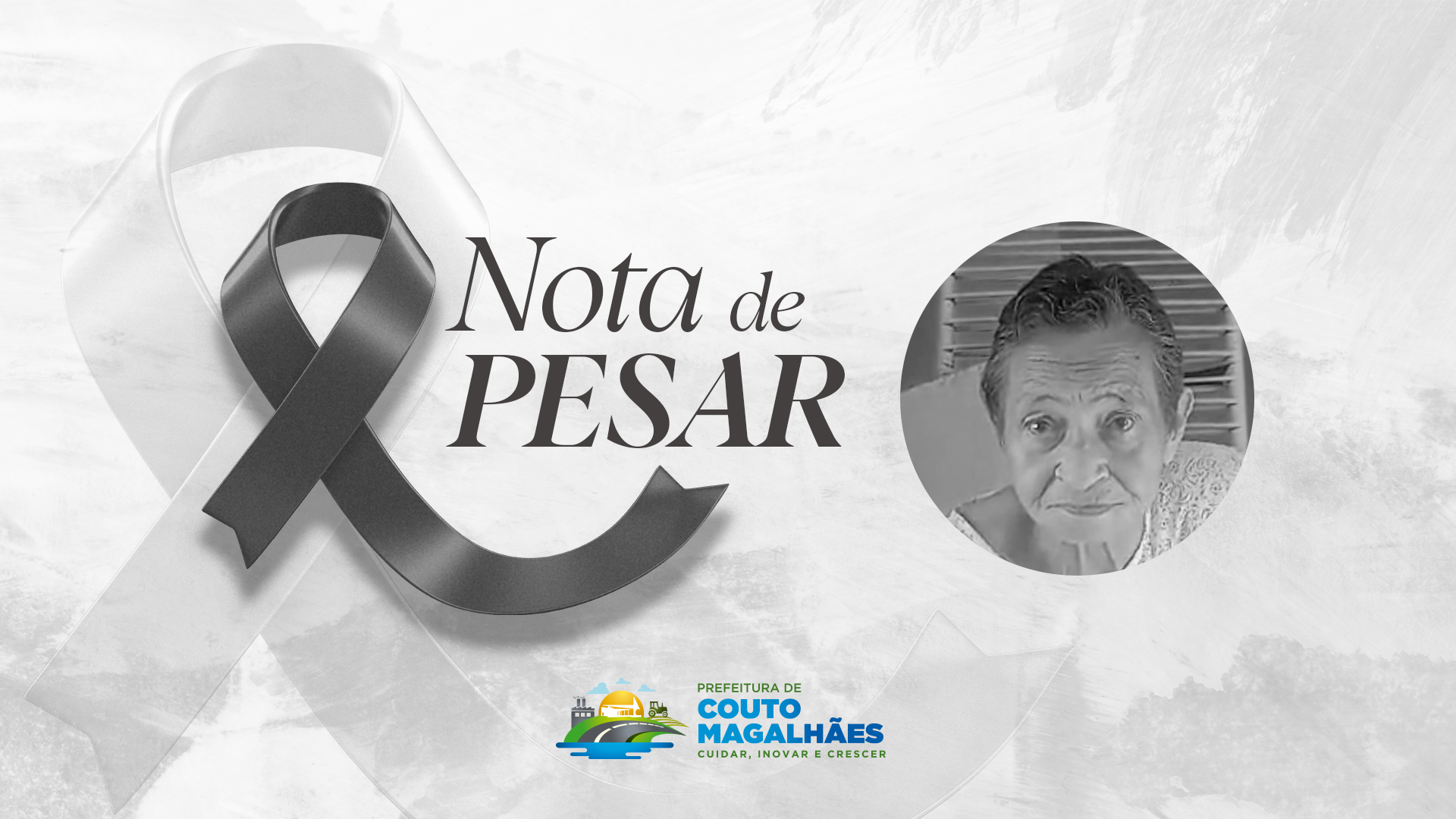 Nota de pesar - Raimunda Cruz e Silva