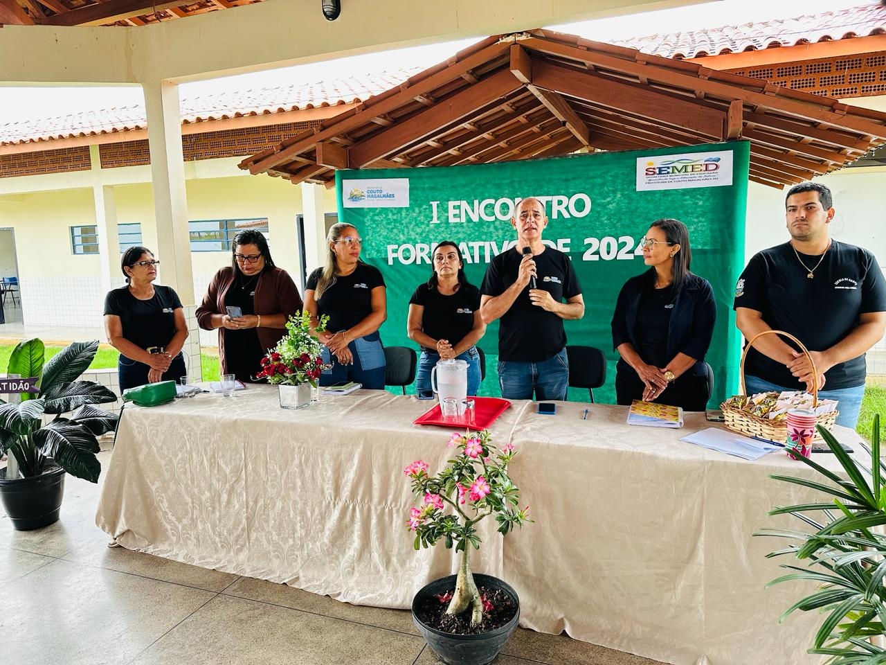 Profissionais da Educação de Couto Magalhães participaram de capacitação para o início do ano letivo 