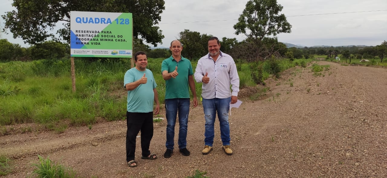 Setor Buriti recebe engenheiro da ATS para início do trabalho de implantação da rede de abastecimento de água 
