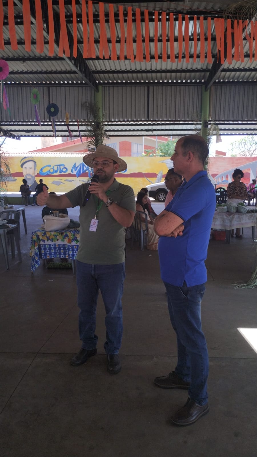 Integrantes da Agricultura Familiar de Couto Magalhães recebem visita do Superintendente da Conab Tocantins