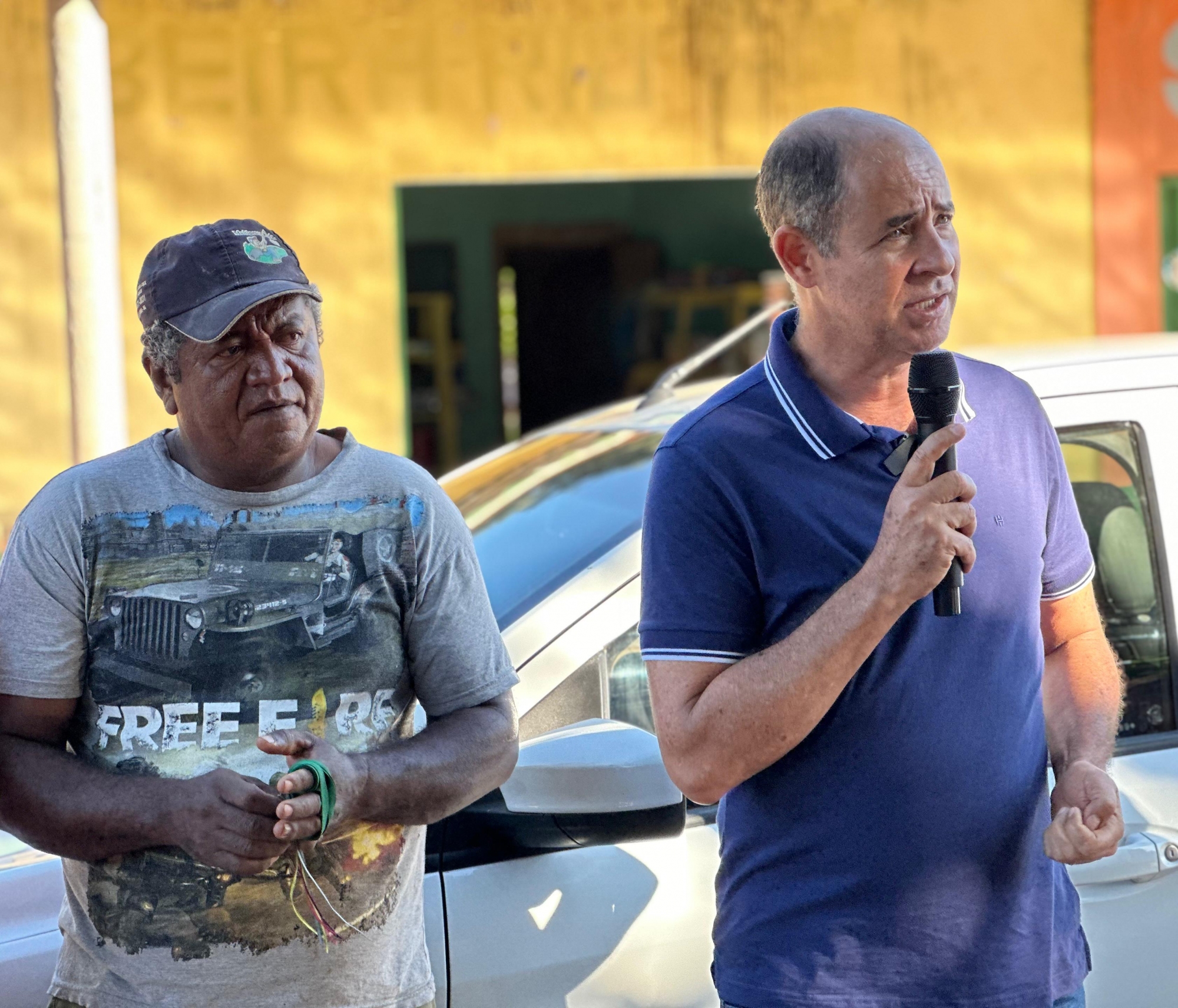Júlio César lança obras de calçadas, sinalização e asfaltamento na Peixelândia