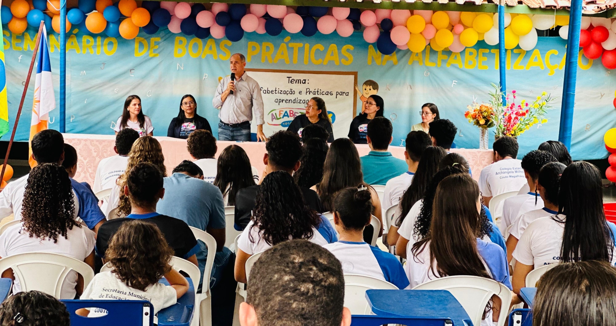 1º Seminário de Boas Práticas do Programa Alfabetiza Mais Tocantins acontece em Couto Magalhães
