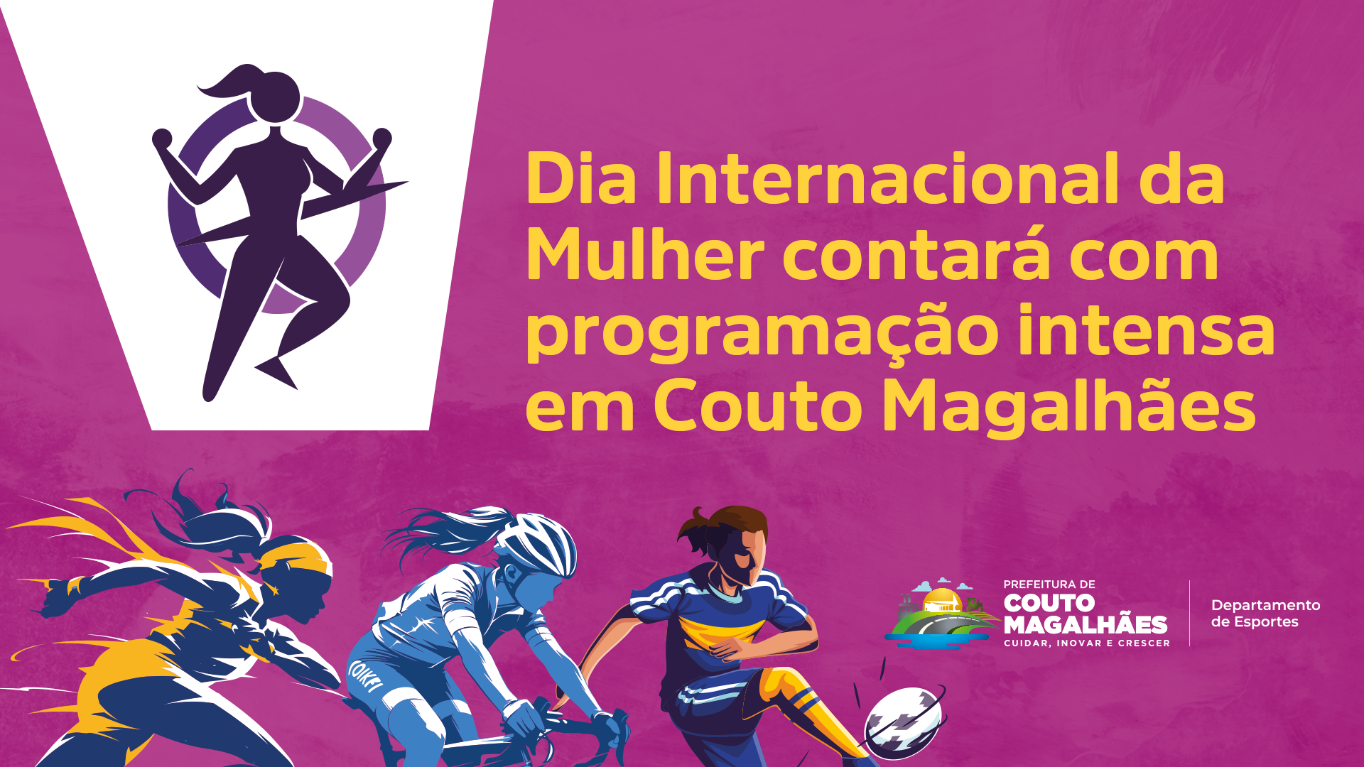 Dia Internacional da Mulher contará com programação intensa em Couto Magalhães