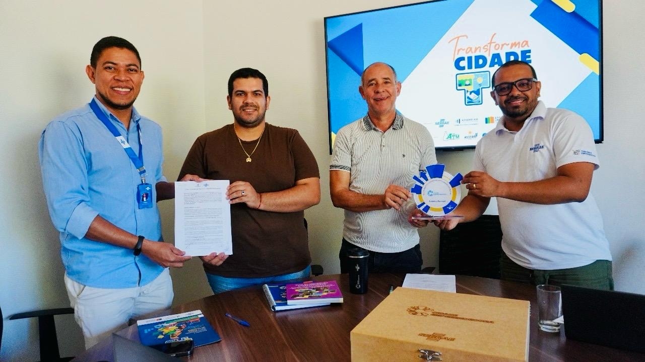 Couto Magalhães adere ao Programa "Transforma a Cidade" do Sebrae