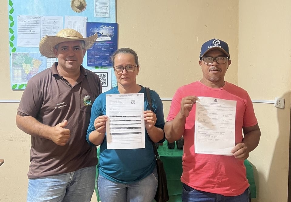 Secretaria de Agricultura de Couto é parceira na emissão do Cadastro Nacional da Agricultura Familiar