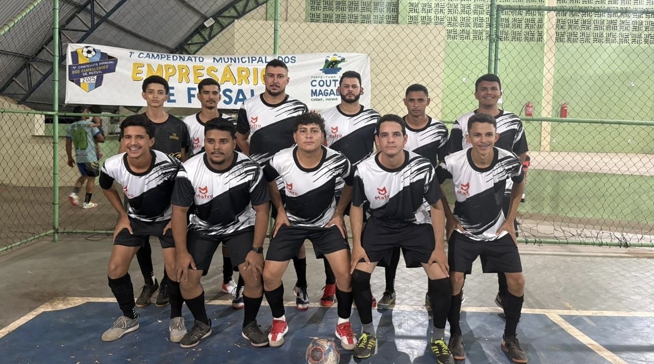 1º Campeonato de Futebol dos Empresários de Couto Magalhães define campeão neste sábado, dia 04