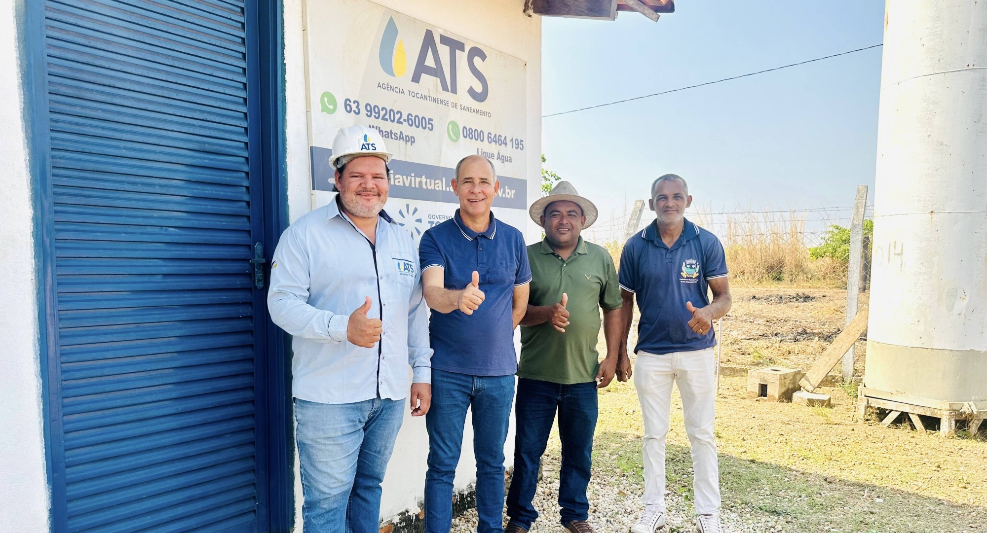 ATS perfura poços artesianos em Couto Magalhães para maior abrangência na distribuição de água