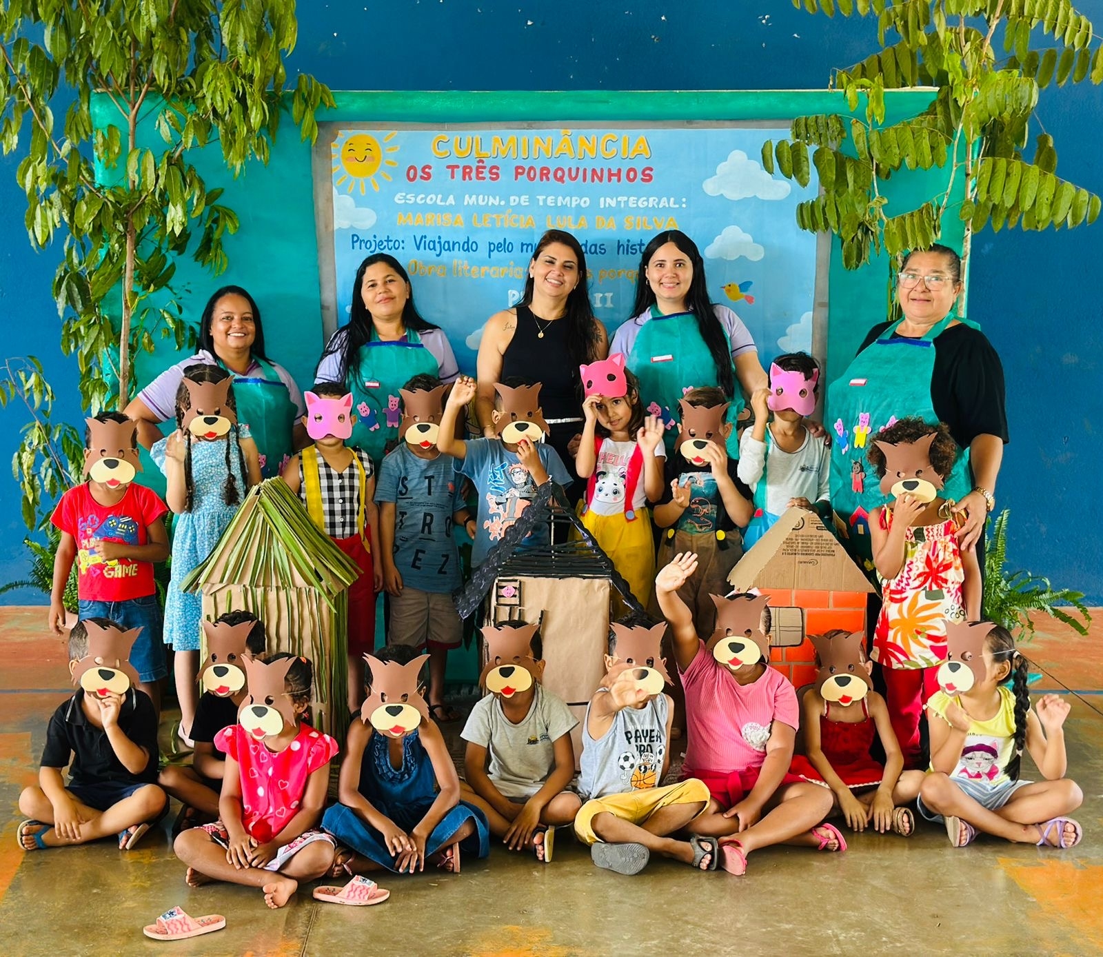 Alunos da Escola Marisa Letícia apresentam culminância de Projeto com apresentações lúdicas e educativas