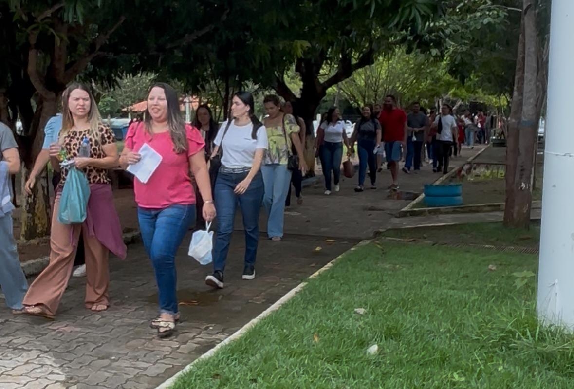 Couto Magalhães recebe candidatos de mais de 80 cidades para concurso público