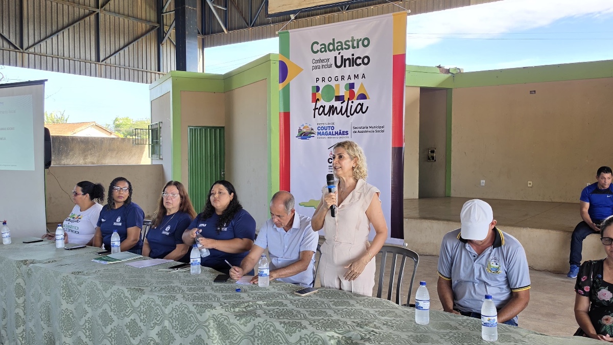 Secretaria de Assistência Social de Couto promove palestra sobre benefícios sociais