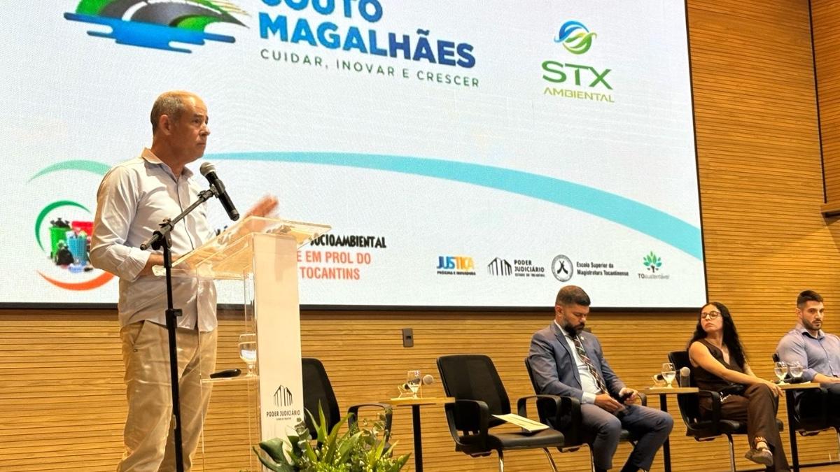 Júlio César é convidado pelo TJ a apresentar caso de sucesso de implantação do Aterro Sanitário de Couto Magalhães