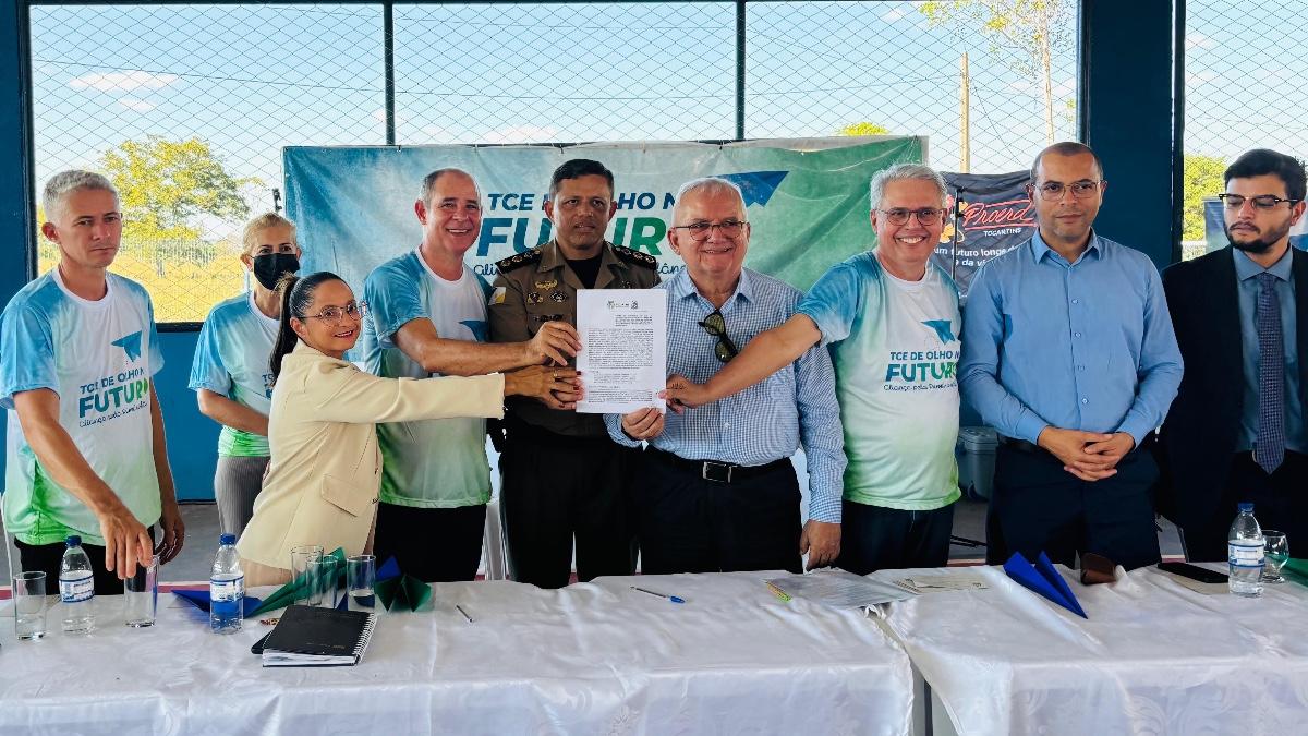 Couto Magalhães recebe equipe do TCE em Encontro de Escuta da Primeira Infância